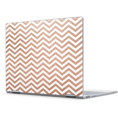 Rose Gold Chevron Pixelbook Skin
